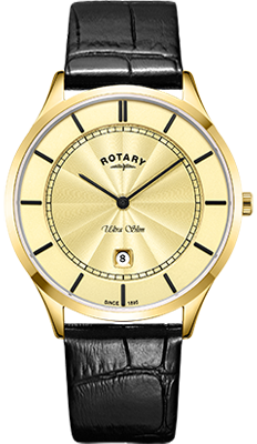 Ultra Slim Rotary Watch